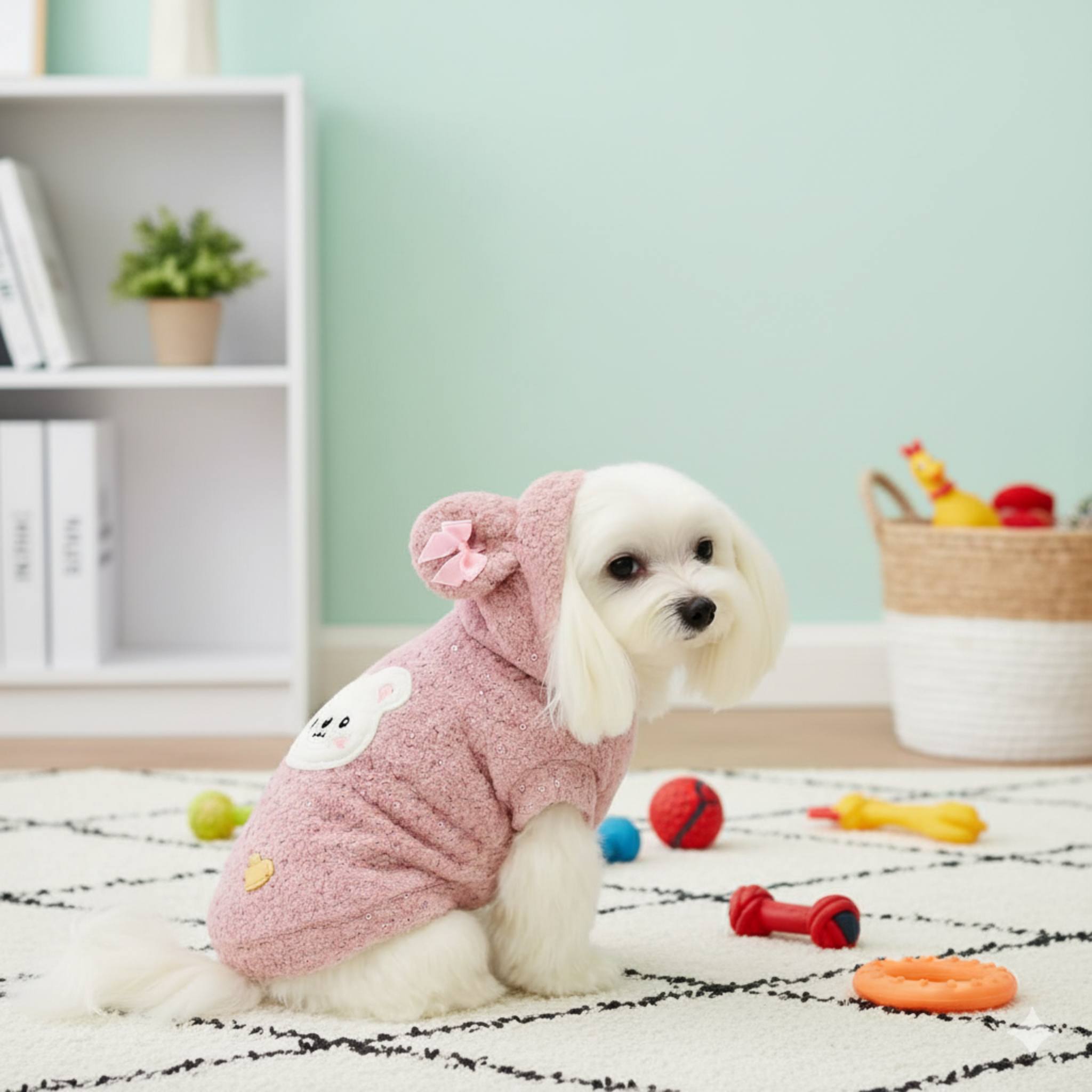 Felpa Invernale Teddy Chocolate per Cani